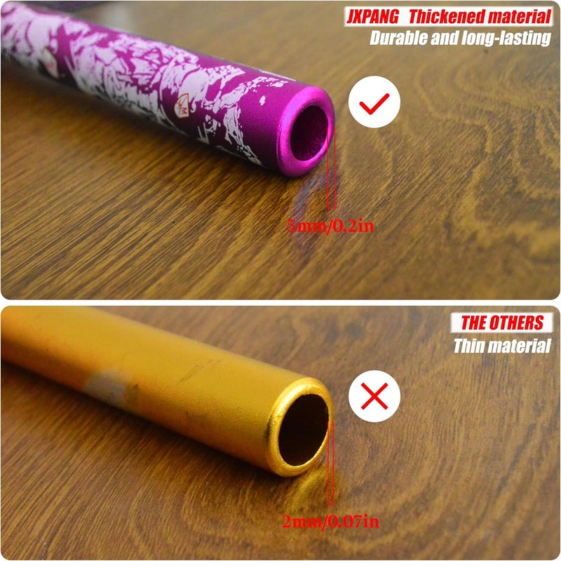 JXPANG Universal 28mm 1/1/8" Handle Bar For CRF KLX KX LTR TRX SX SXF EXC XCW Motocross Pit Dirt Bike Scooter ATV Quad Bike Grizzly Hawk 250 Bicycles (Purple) - Image 2